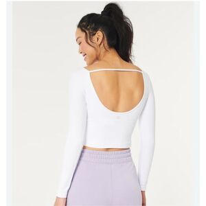 Gilly Hicks Active Recharge Long Sleeve Top Size Medium